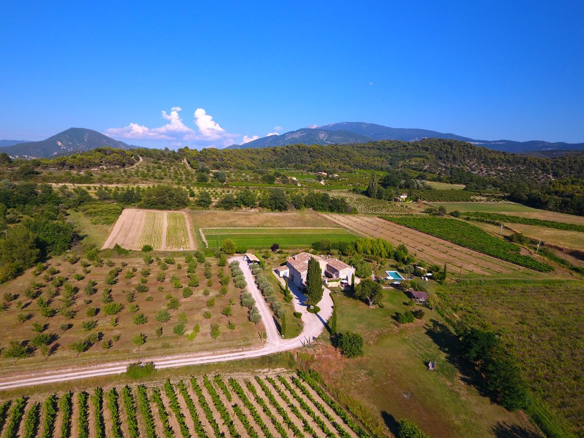 Le Mas En Provence Bed & Breakfast Entrechaux Bagian luar foto